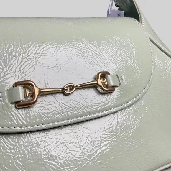 Sam Edelman Mint Green Old Money shoulder bag New With Tags - Picture 2 of 6